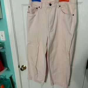 LL Bean Pink Capris